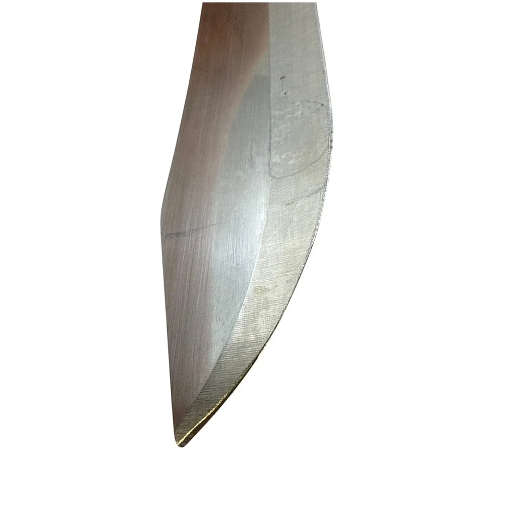 Vintage Ekco Stainless Steel Carving Knife Wood Handle USA Made Bread‎ Utility